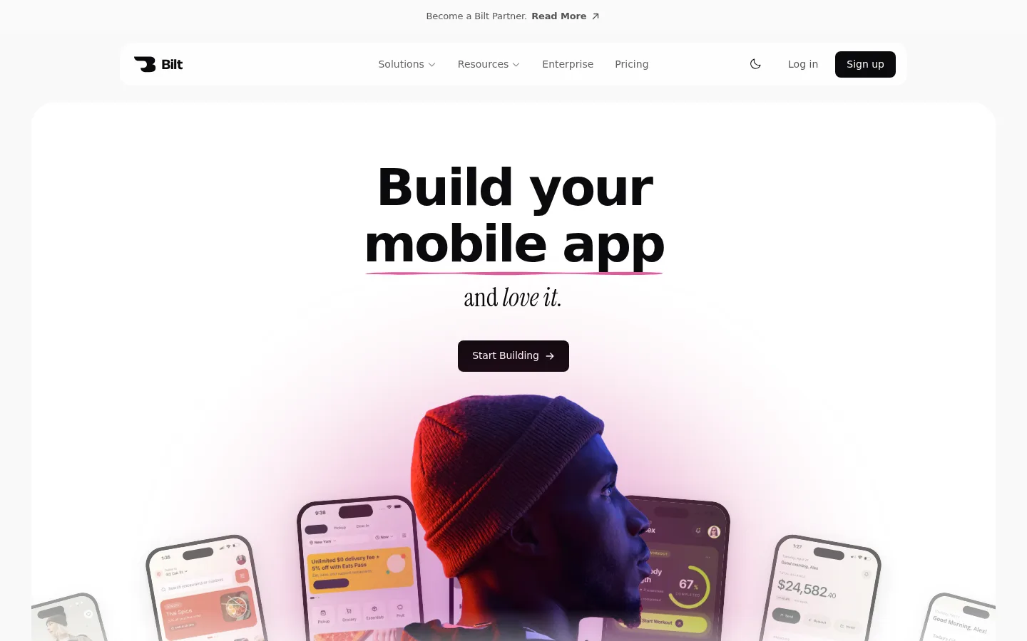Bilt.me preview