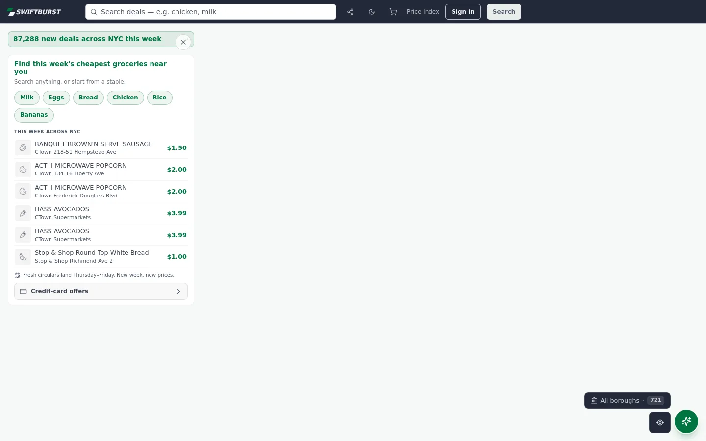 I built a free app for New Yorkers to save money on groceries preview